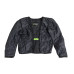 Чоловіча мото-куртка W-TEC Burdys Evo - розмір 4XL, чорно-сіро-зелена