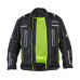 Мото-куртка W-TEC Gelnair - розмір L / чорно-зелена