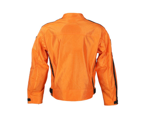 Літня мотокуртка BOS 6488 Orange - помаранчева/2XL