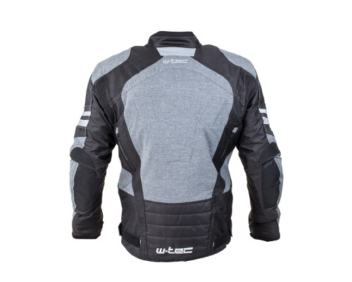 Чоловіча мотокуртка W-TEC Briesau NF-2112 - сірий / 3XL