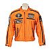 Літня мотокуртка BOS 6488 Orange - помаранчева/3XL