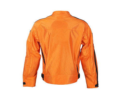 Літня мотокуртка BOS 6488 Orange - помаранчева/3XL