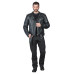 Шкіряна мотокуртка W-TEC Perfectis - чорний / 3XL
