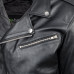 Шкіряна мотокуртка W-TEC Perfectis - чорний / 3XL