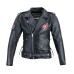 Шкіряна мото-куртка W-TEC Black Heart Perfectis - розмір XL / чорна