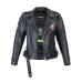 Шкіряна мото-куртка W-TEC Black Heart Perfectis - розмір XXL / чорна