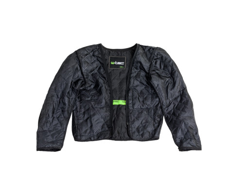 Шкіряна мото куртка W-TEC Montegi - Матовий чорний / 6XL