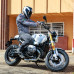 Чоловіча шкіряна мотокуртка W-TEC Sheawen Waxed Grey- сіра/ розмір 6XL