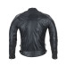 Чоловіча шкіряна мотокуртка W-TEC Sheawen Classic - чорна/ розмір 6XL
