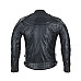 Чоловіча шкіряна мотокуртка W-TEC Sheawen Classic - чорна/ розмір XXL