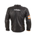 Шкіряна мото-куртка W-TEC Brenerro - розмір L / чорно-оранжево-біла