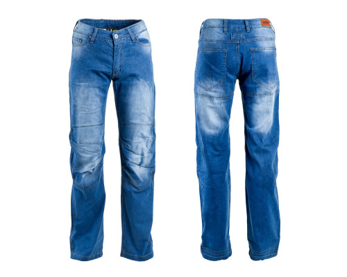 Чоловічі мото джинси W-TEC Davosh - синій / XXL