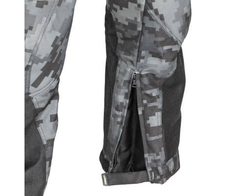 Чоловічі літні мотоштани W-TEC Jori - чорно-сірий / 4XL