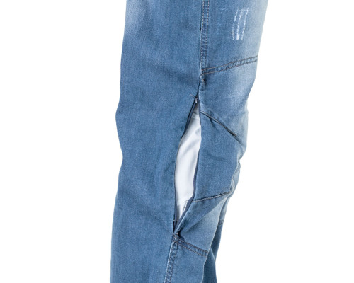 Чоловічі джинси Moto Jeans W-TEC Shiquet - Сині