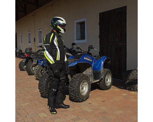 Чоловічі мотоштани W-TEC Thollte - чорні/4XL