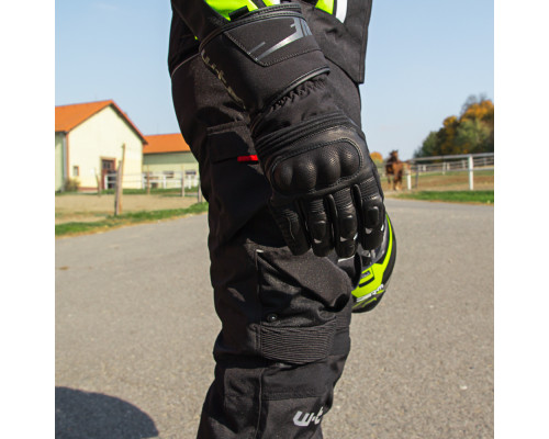 Чоловічі мотоштани W-TEC Thollte - чорні/4XL
