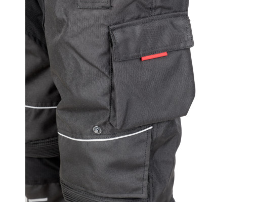 Чоловічі мотоштани W-TEC Thollte - чорні/4XL