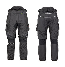 Чоловічі мотоштани W-TEC Thollte - чорні/5XL