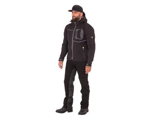 Чоловічі мотоштани W-TEC Raggan - чорний / 4XL Чоловічі мотоштани W-TEC Raggan - чорний / 4XL