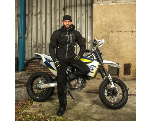 Чоловічі мотоштани W-TEC Raggan - чорний / 4XL Чоловічі мотоштани W-TEC Raggan - чорний / 4XL