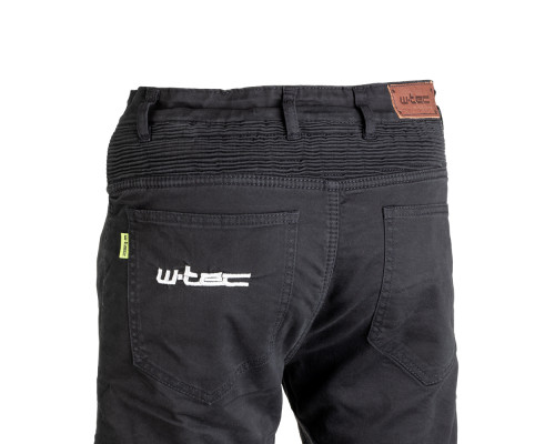 Чоловічі мотоштани W-TEC Raggan - чорний / 4XL Чоловічі мотоштани W-TEC Raggan - чорний / 4XL