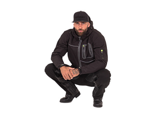 Чоловічі мотоштани W-TEC Raggan - чорний / XL Чоловічі мотоштани W-TEC Raggan - чорний / XL