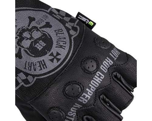Чопперські рукавички W-TEC Black Heart Wipplar - чорний/XL