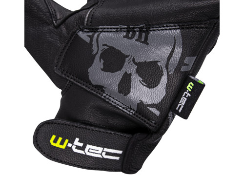 Чопперські рукавички W-TEC Black Heart Wipplar - чорний/XL