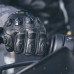 Шкіряні мото рукавиці W-TEC Flanker B-6035 - чорний / S