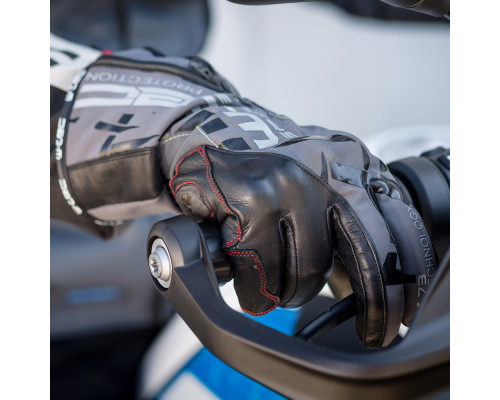 Мото-рукавиці W-TEC Eicman - розмір 3XL / чорно-сірі