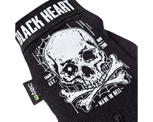 Мото-рукавиці W-TEC Web Skull - розмір S / чорні