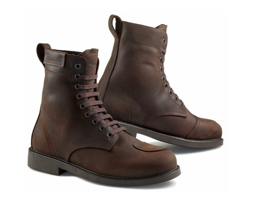 Шкіряні чоботи Stylmartin District - коричневий / 41