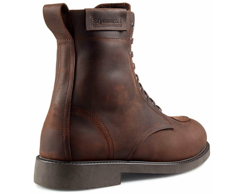Шкіряні чоботи Stylmartin District - коричневий / 46