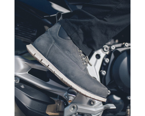 Взуття для мотоциклістів W-TEC Exetero Marine - Синьо-сірий / 39