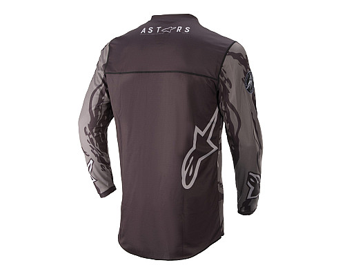 Джерсі для мотокросу Alpinestars Racer Tactical  - М - чорний/сірий