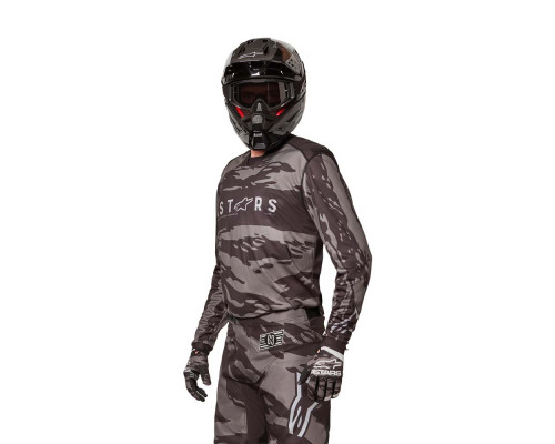 Джерсі для мотокросу Alpinestars Racer Tactical  - L - чорний/сірий