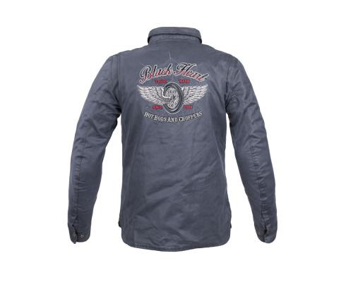 Мотосорочка W-TEC Black Heart Ramon - синя/3XL Мотосорочка W-TEC Black Heart Ramon - синя/3XL