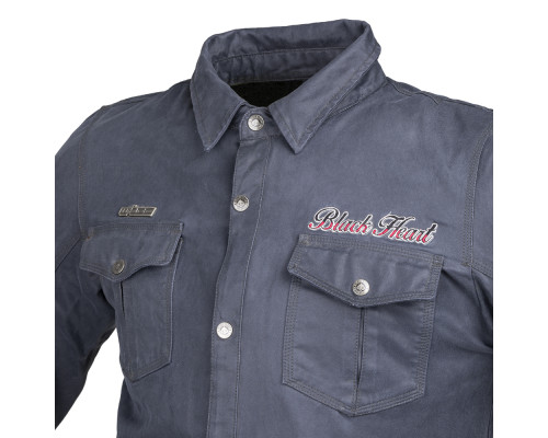 Мотосорочка W-TEC Black Heart Ramon - синя/3XL Мотосорочка W-TEC Black Heart Ramon - синя/3XL