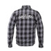 Сорочка Shirt W-TEC Black Heart Reginald - XL/сіро-чорний