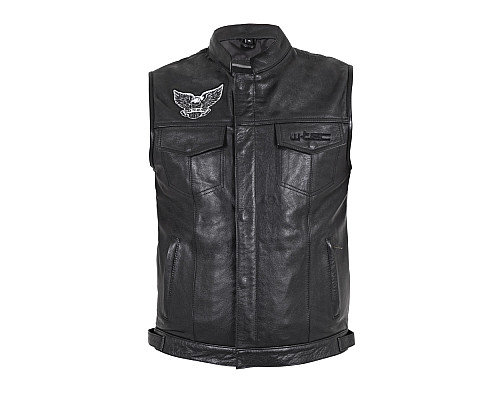 Чоловічий мотожилет W-TEC Midvora - чорний/5XL