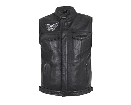 Чоловічий мотожилет W-TEC Midvora - чорний/4XL