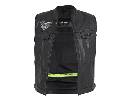 Чоловічий мотожилет W-TEC Midvora - чорний/4XL
