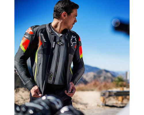 Жилет із подушками безпеки Alpinestars Tech-Air® 5 Airbag System - сіро-чорний, XL