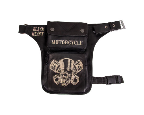 Мотоциклетна сумка W-TEC Black Heart Gentleman - чорна