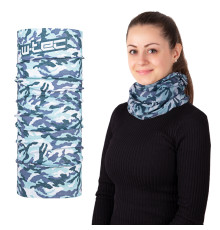 Багатофункціональний шарф W-TEC Nekky - біло-синій