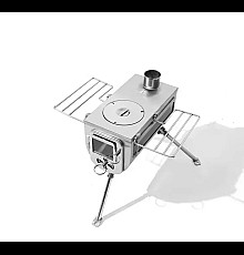 Піч дров'яна Mobi Garden NX22688003, сіра