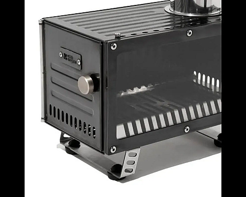 Піч дров'яна Mobi Garden NX22688001, чорна