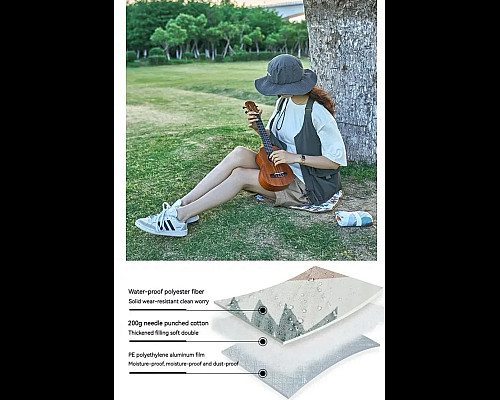 Сидіння кемпінгове Mobi Garden NX23663015, бежеве
