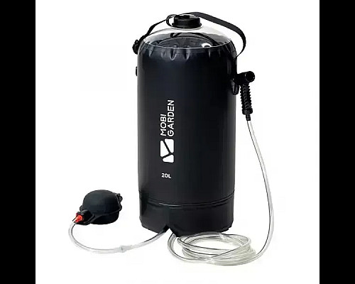 Душ портативний Mobi Garden NX22671040 20 л, чорний Душ портативний Mobi Garden NX22671040 20 л, чорний