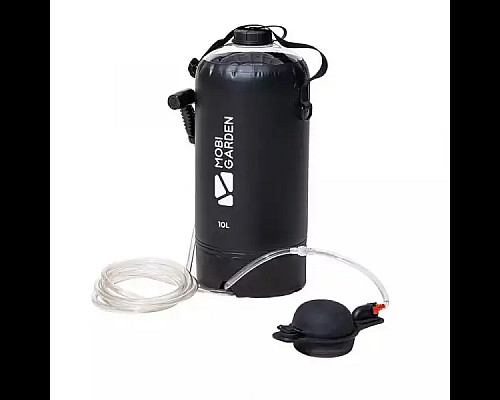 Душ портативний Mobi Garden NX22671039 10 л, чорний Душ портативний Mobi Garden NX22671039 10 л, чорний